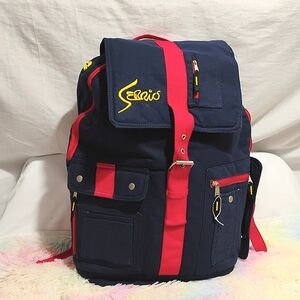 SALE!! RARE! Sergio Vintage BackPack Maybe Used 1X Unisex #47 SHOE CRATE